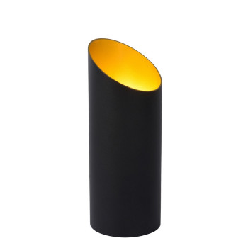 Lucide Quirijn fekete-arany asztali lámpa (LUC-09533/01/30) E27 1 izzós IP20