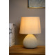 Lucide Ramzi krém asztali lámpa (LUC-47506/81/38) E14 1 izzós IP20