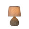 Lucide Ramzi barna asztali lámpa (LUC-47506/81/43) E14 1 izzós IP20
