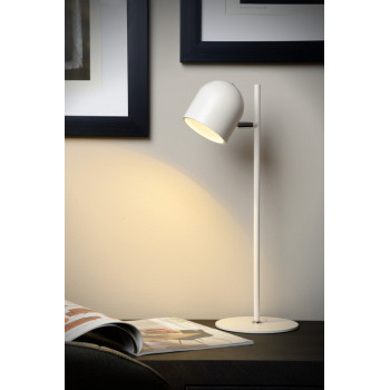 Lucide Skanska fehér LED asztali lámpa (LUC-03603/05/31) LED 1 izzós IP20