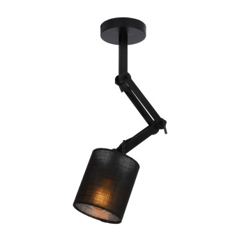 Lucide Tampa fekete mennyezeti lámpa (LUC-45192/81/30) E27 1 izzós IP20