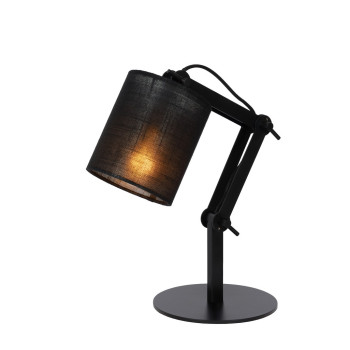 Lucide Tampa fekete asztali lámpa (LUC-45592/81/30) E27 1 izzós IP20
