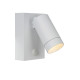 Lucide Taylor fehér kültéri fali lámpa (LUC-09831/01/31) GU10 1 izzós IP54
