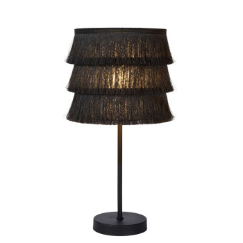 Lucide Togo szürke-fekete asztali lámpa (LUC-10507/81/36) E14 1 izzós IP20