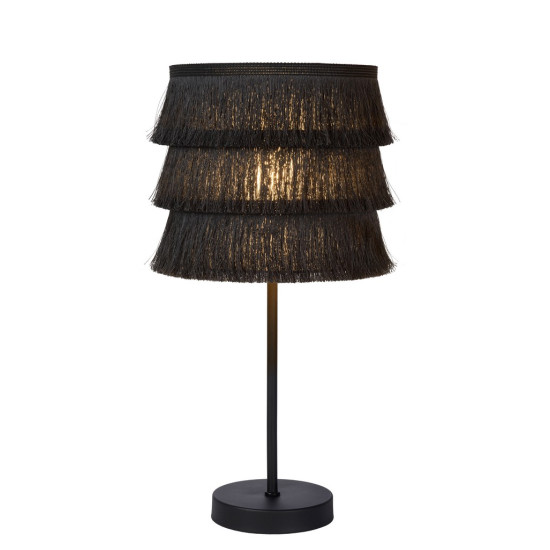 Lucide Togo szürke-fekete asztali lámpa (LUC-10507/81/36) E14 1 izzós IP20