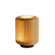Lucide Turbin arany-fekete LED asztali lámpa (LUC-26500/05/02) LED 1 izzós IP20