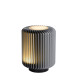 Lucide Turbin szürke-fekete LED asztali lámpa (LUC-26500/05/36) LED 1 izzós IP20