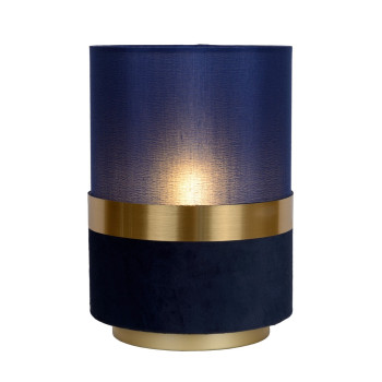 Lucide Tusse kék-arany asztali lámpa (LUC-10508/01/35) E14 1 izzós IP20