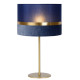 Lucide Tusse kék-arany asztali lámpa (LUC-10509/81/35) E14 1 izzós IP20