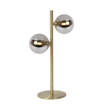 Lucide Tycho arany-szürke asztali lámpa (LUC-45574/02/02) G9 2 izzós IP20
