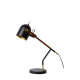 Lucide Waylon fekete-barna asztali lámpa (LUC-05627/01/30) E27 1 izzós IP20