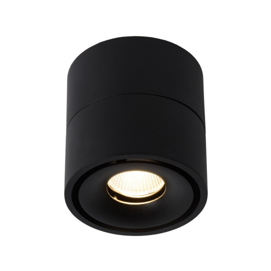 Lucide Yumiko fekete LED mennyezeti spotlámpa (LUC-35911/08/30) LED 1 izzós IP20