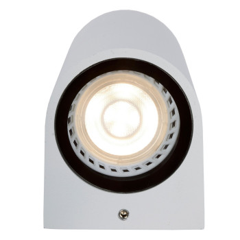 Lucide Zaro fehér kültéri fali lámpa (LUC-69801/02/31) GU10 2 izzós IP44