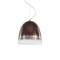 Luxera Bayamo króm-barna függesztett lámpa (LUX-46078) E27 1 izzós IP20