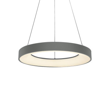 Luxera Gentis szürke LED függesztett lámpa (LUX-18404) LED 1 izzós IP20