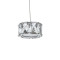 Luxera Knox króm-átlátszó kristály LED függesztett lámpa (LUX-62416) LED 1 izzós IP20