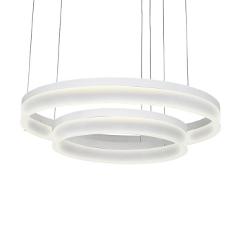 Luxera Vedua fehér LED függesztett lámpa (LUX-18408) LED 1 izzós IP20