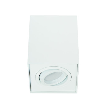 Maxlight Basic Square fehér mennyzeti lámpa (MAX-C0070) GU10 1 izzós IP20