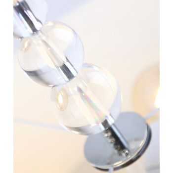Maxlight Elegance króm-fehér függesztett lámpa (MAX-P0060) E27 3 izzós IP20