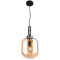 Maxlight Honey borostyán-fekete függesztett lámpa (MAX-P0297) E27 1 izzós IP20