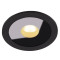 Maxlight Plazma fekete LED fürdőszobai beépíthető spot lámpa (MAX-H0088) LED 1 izzós IP54
