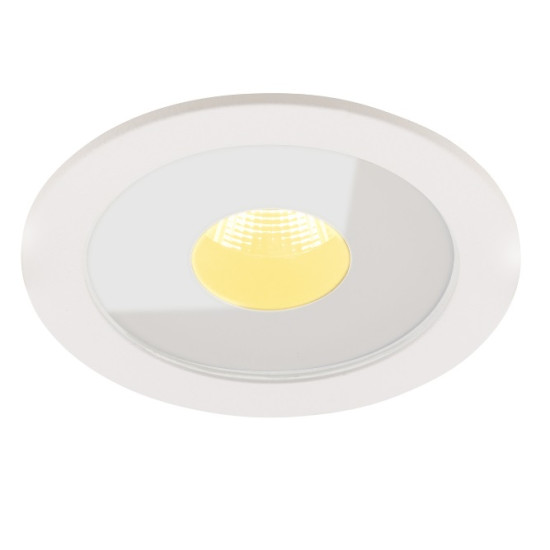 Maxlight Plazma fehér LED fürdőszobai beépíthető spot lámpa (MAX-H0089) LED 1 izzós IP54
