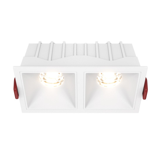 Maytoni Alfa LED fehér LED mennyezeti lámpa (MAY-DL043-02-10W3K-SQ-W) LED 1 izzós IP20