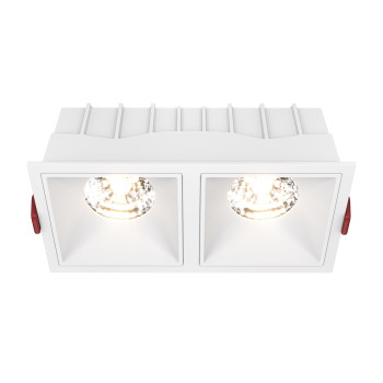 Maytoni Alfa LED fehér LED mennyezeti lámpa (MAY-DL043-02-15W3K-SQ-W) LED 1 izzós IP20