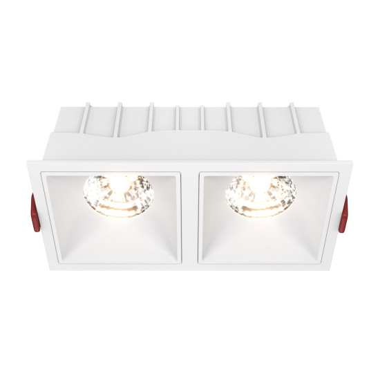 Maytoni Alfa LED fehér LED mennyezeti lámpa (MAY-DL043-02-15W3K-SQ-W) LED 1 izzós IP20