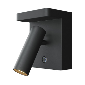 Maytoni Aron fekete LED fali lámpa (MAY-C179WL-L7B2.7K-DE) LED 1 izzós IP20