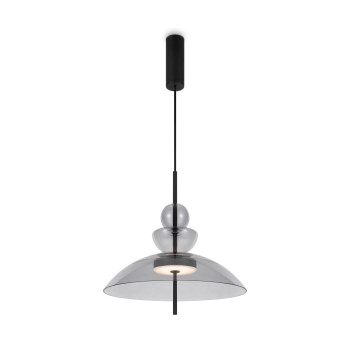Maytoni Bangkok fekete-szürke LED függesztett lámpa (MAY-MOD185PL-L11B3K3) LED 1 izzós IP20