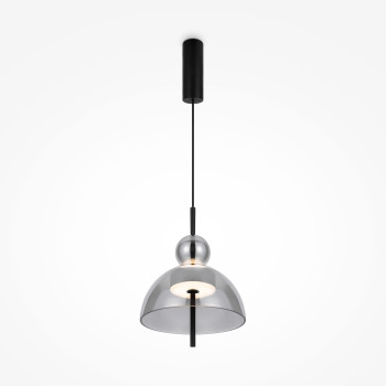 Maytoni Bangkok fekete-szürke LED függesztett lámpa (MAY-MOD185PL-L6B3K4) LED 1 izzós IP20