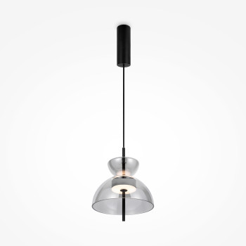 Maytoni Bangkok fekete-szürke LED függesztett lámpa (MAY-MOD185PL-L6B3K5) LED 1 izzós IP20