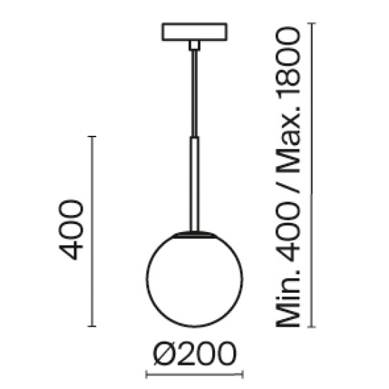 Maytoni Basic form fekete-fehér függesztett lámpa (MAY-MOD321PL-01B1) E14 1 izzós IP20