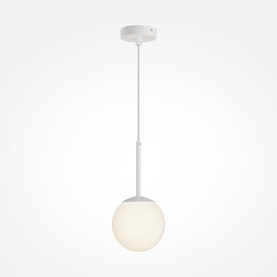 Maytoni Basic form fehér függesztett lámpa (MAY-MOD321PL-01W) E14 1 izzós IP20