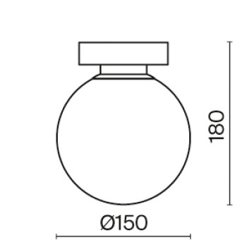 Maytoni Basic form fekete-fehér fali lámpa (MAY-MOD321WL-01B) E14 1 izzós IP20
