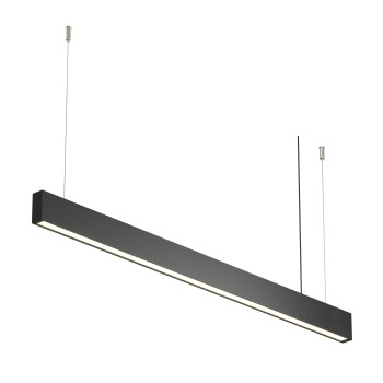 Maytoni Basis fekete LED függesztett lámpa (MAY-P051PL-36W2.7-6K-B) LED 1 izzós IP20