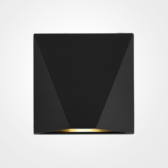 Maytoni Beekman fekete kültéri LED fali lámpa (MAY-O577WL-L5B) LED 1 izzós IP54