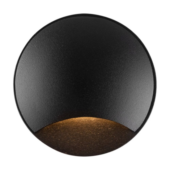 Maytoni Biscotti fekete kültéri LED talajba építhető lámpa (MAY-O035-L3B3K) LED 1 izzós IP65