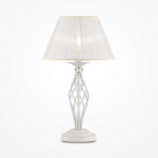 Maytoni Grace fehér asztali lámpa (MAY-ARM247-00-G) E14 1 IP20
