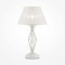 Maytoni Grace fehér asztali lámpa (MAY-ARM247-00-G) E14 1 IP20