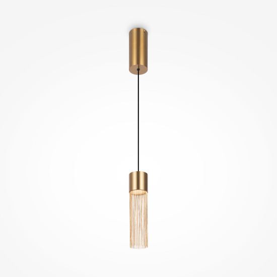 Maytoni Imaginary arany LED függesztett lámpa (MAY-MOD190PL-L5G3K) LED 1 izzós IP20