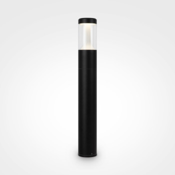 Maytoni Koln fekete-átlátszó kültéri LED állólámpa (MAY-O590FL-L8B4K1) LED 1 izzós IP54