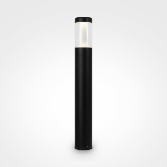 Maytoni Koln fekete-átlátszó kültéri LED állólámpa (MAY-O590FL-L8B4K1) LED 1 izzós IP54