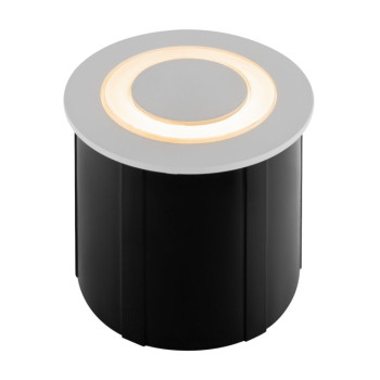 Maytoni Limo fehér kültéri LED talajba építhető lámpa (MAY-O037-L3W3K) LED 1 izzós IP65