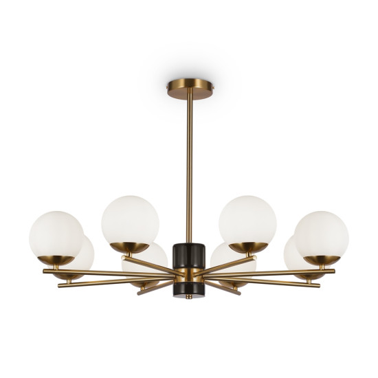 Maytoni Marble fehér-arany csillár (MAY-MOD187PL-08BS) E27 8 izzós  IP20