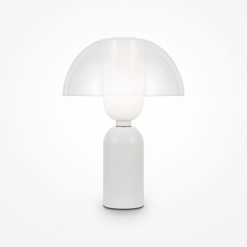 Maytoni Memory fehér-átlátszó asztali lámpa (MAY-MOD177TL-01W) E14 1 izzós IP20