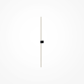 Maytoni Pars fekete LED fali lámpa (MAY-C071WL-L12GB3K) LED 1 izzós IP20