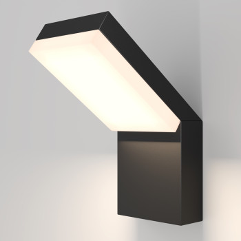 Maytoni Paso fekete-fehér kültéri LED fali lámpa (MAY-O595WL-L12B3K) LED 1 izzós IP54
