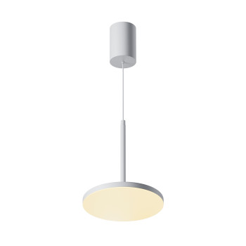 Maytoni Plato fehér LED függesztett lámpa (MAY-P076PL-L12W3K-W) LED 1 izzós IP20
